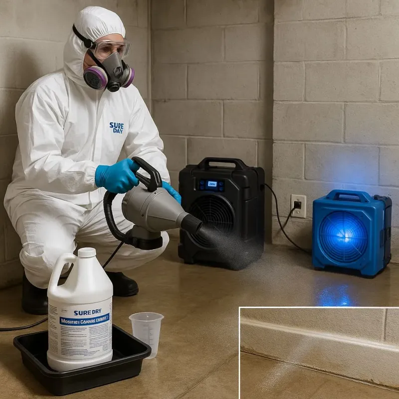 Sanitization and Odor Removal process in Thibodaux, LA