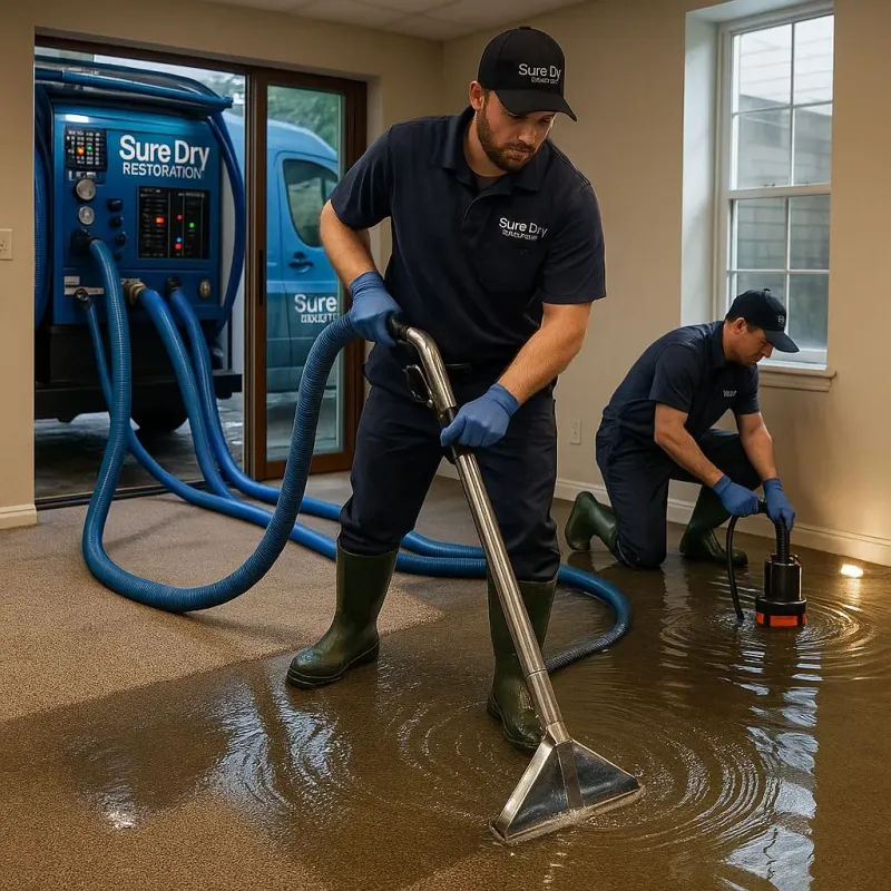 Water Extraction and Removal process in Thibodaux, LA